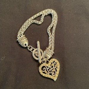 Brighton Heart Bracelet with Toggle Closure